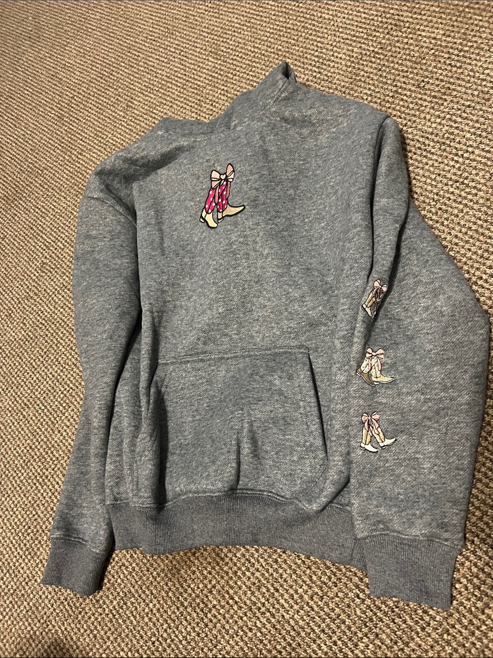 Simply Southern Hoodies Girls Camo and Boots